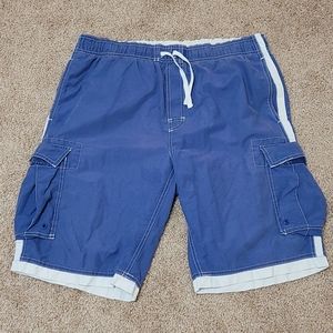 Blue Arizona swim shorts